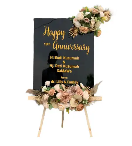 Papan Bunga Akrilik Cinta Raja
